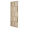 Dělící příčka JAPANDI, 520-2720 x 1800-2750 mm, (MDF), PŘÍRODNÍ DUB