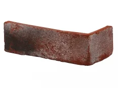 Cihlový obklad, ROH, Z BETONU, COUNTRY 674, červená, 205 x 97 mm, tloušťka 14-17 mm, 0.48 m2