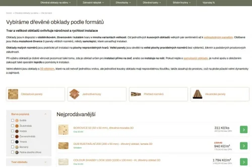 Z jakých formátů obkladů můžete vybírat a které se kam nejlépe hodí?
