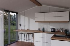 Systémový obkladový panel - BÍLÁ, dřevotřísková deska, PVC finish fólie, 12 x 600 x 2800 mm Systémový obkladový panel - BÍLÁ, dřevotřísková deska, PVC finish fólie, 12 x 600 x 2800 mm