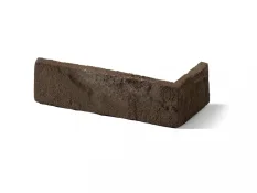 Cihlový obklad, ROH, Z BETONU, CAMBRIDGE 16, tmavě šedá, 80 x 190 mm, tloušťka 12-18 mm, 0.47 m2