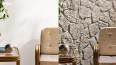 Sádrový obklad, ZE SÁDRY, RODOS 1, světlá, 100 x 400 mm, tloušťka 23-27 mm, 1 m2 Sádrový obklad, ZE SÁDRY, RODOS 1, světlá, 100 x 400 mm, tloušťka 23-27 mm, 1 m2