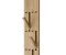 Lamelový věšák - 285 x 2750 x 46 mm, (MDF), DUBOVÁ DÝHA