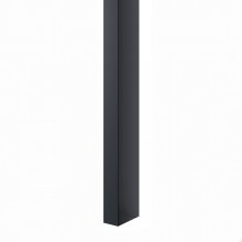 Lamela na dělící stěny - GRAFIT (ANTRACIT), (jednotlivé lamely), FINISH FOLIE, 30 x 70 x 2750 mm