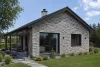 Betonový obklad, Z BETONU, GRENADA 4 - volcanic, šedá, 550 x 117 mm, tloušťka 22-38 mm, 0.32 m2