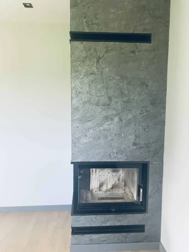 Kamenná dýha - Silver Grey, 1220 x 2440 x 3 mm