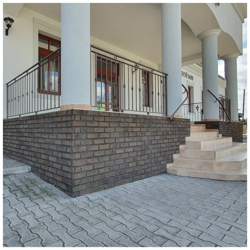 Cihlový obklad, Z BETONU, CAMBRIDGE 15, hnědá, 208 x 63 mm, tloušťka 12-18 mm, 0.91 m2