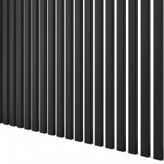 Černé lamely - minimalistický design 