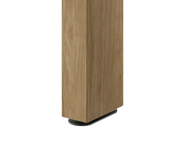Otočné voľne stojace lamely, DUB PRÍRODNÝ, 30 x 70 x 2750 mm, MDF + FINISH FOLIE