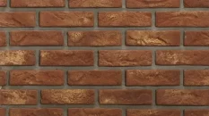 Betónový obklad, ROH, Z BETÓNU, CAMBRIDGE 4, hnedá, 80 - 190 x 63 mm, hrúbka 12-18 mm, 0.47 m2