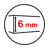 6 mm