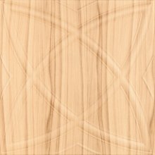 Stropní kazety imitace dřevo - BŘÍZA T24 , 495 x 495 x 3 mm