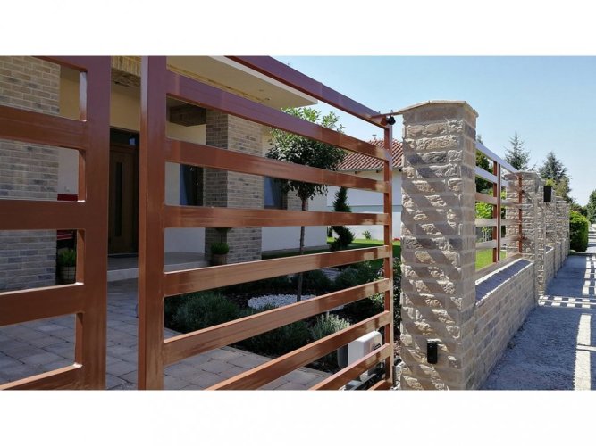 Cihlový obklad, Z BETONU, CAMBRIDGE 2, hnědá, 208 x 63 mm, tloušťka 12-18 mm, 0.91 m2