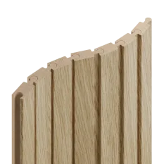 VZOREK - Lamely Puzzle, EVROPSKÝ DUB CPL, obložení zakřivených a oblých stěn, 46 x 18 x 200 mm