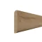 Stropní lišta - DUB, 2800 x 45 x 8 mm