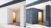 Betónový obklad, Z BETÓNU, CALIFORNIA 2 - grey, sivá, 150 x 550 mm, hrúbka 12-33 mm, 0.5 m2