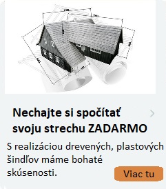 Rozpočet strešnej krytiny zadarmo DRDLIK
