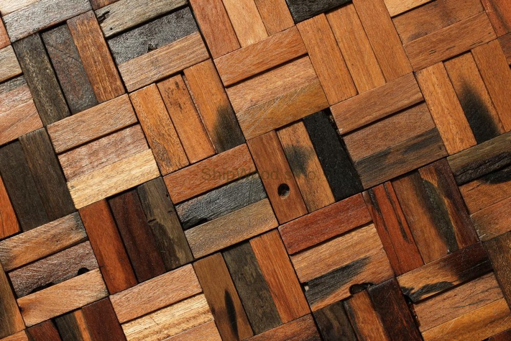 Obkladový panel ze starého lodního dřeva